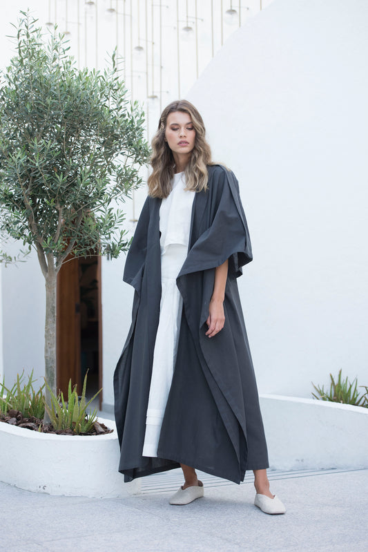 Migna Grey Coat
