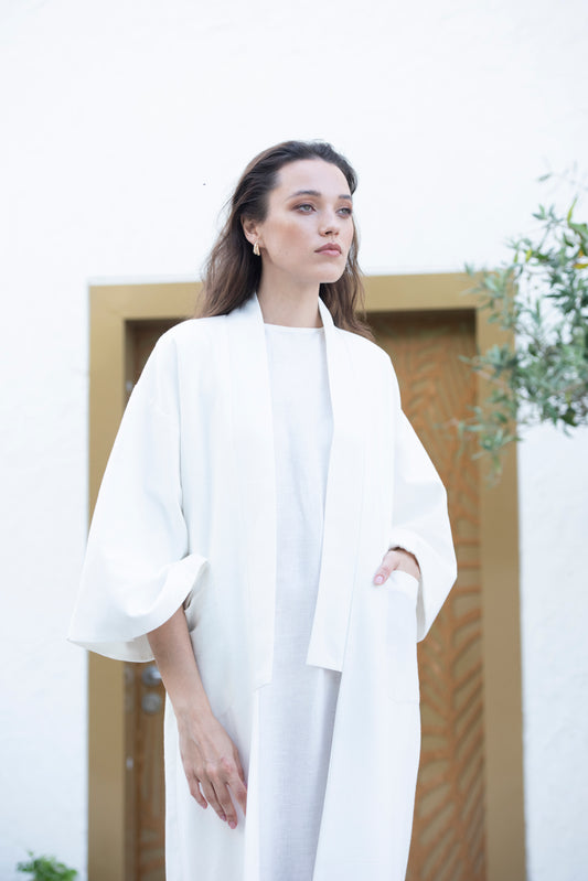 Jasmine White Coat