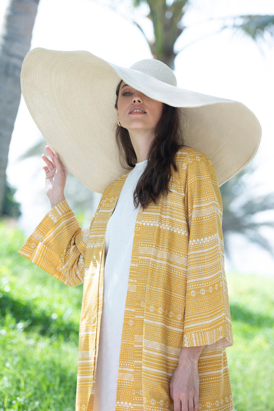 Tribal Organic Cotton Coat