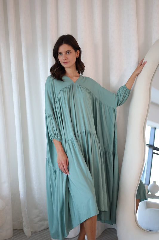 Easy Days Dress Caribbean Blue